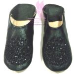 Sequin Snowflake Home Slippers
