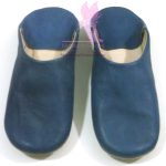 Natural Leather Home Slippers