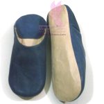 Natural Leather Home Slippers