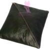 Black Leather Pillow